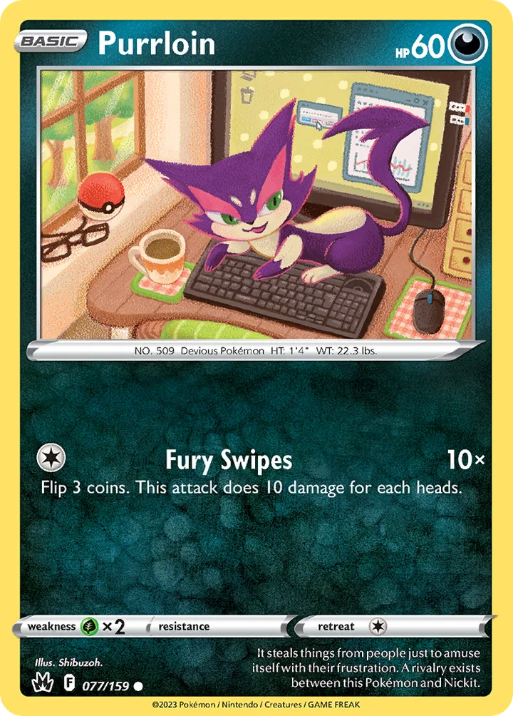 Purrloin, Crown Zenith 077/159