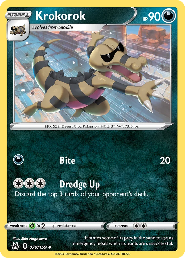 Krokorok, Crown Zenith 079/159