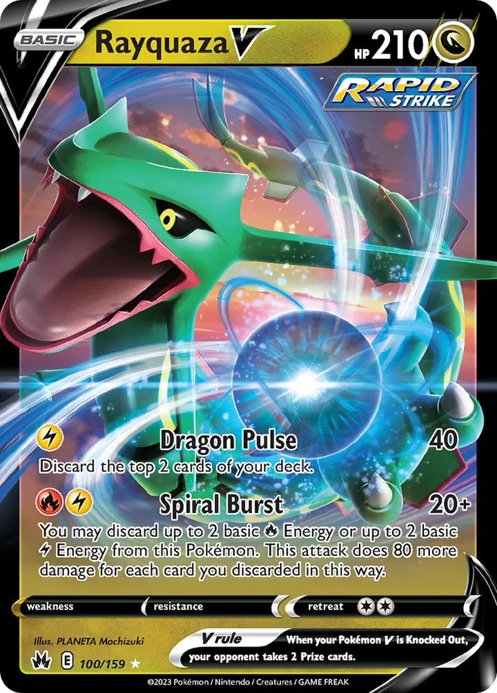Rayquaza V, Crown Zenith 100/159