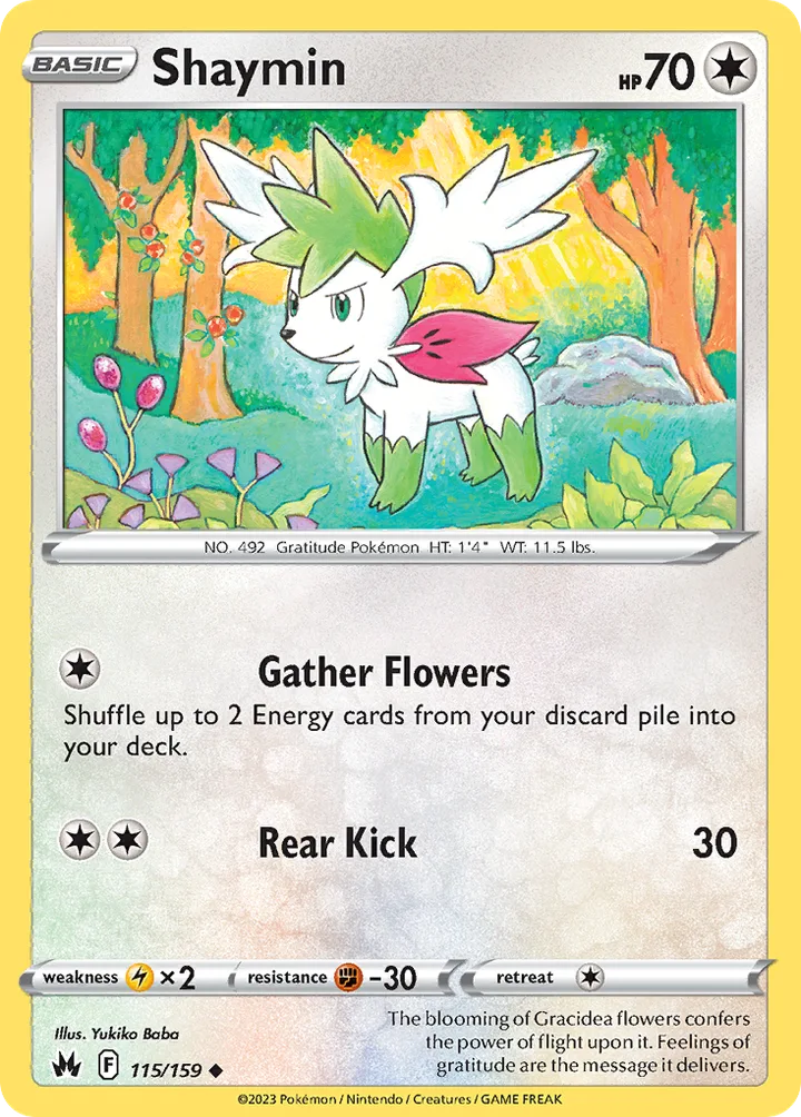 Shaymin, Crown Zenith 115/159