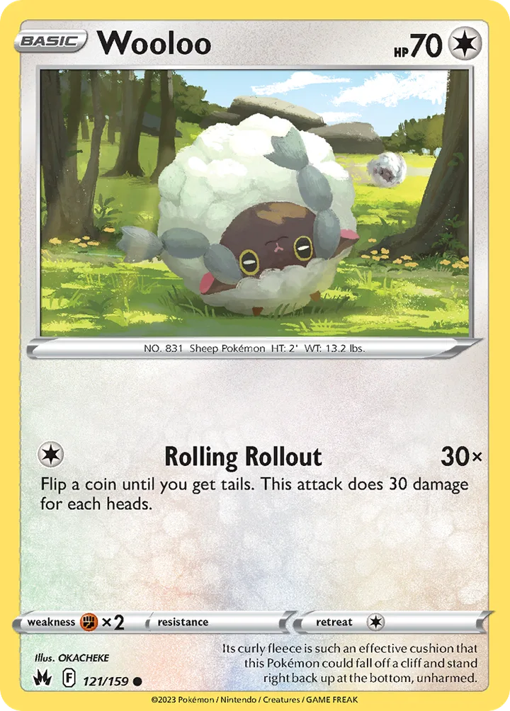 Wooloo, Crown Zenith 121/159