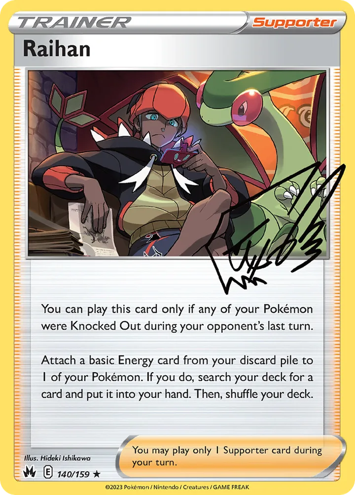 Raihan, Crown Zenith 140/159
