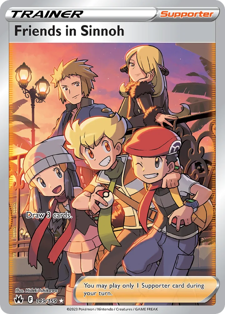 Friends in Sinnoh, Crown Zenith 149/159