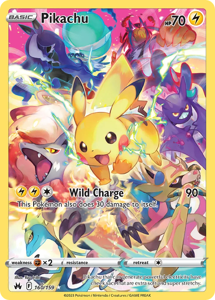 Pikachu, Crown Zenith 160/159