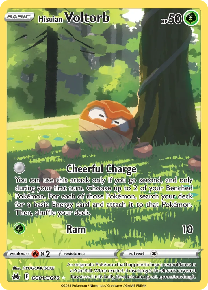 Hisuian Voltorb, Crown Zenith GG01/GG70