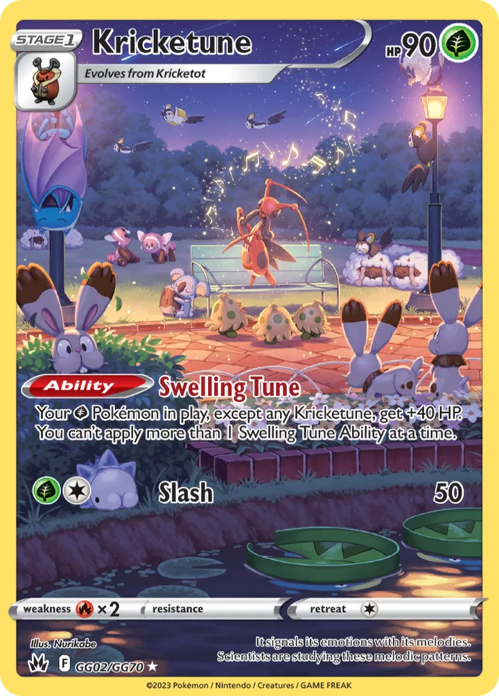 Kricketune, Crown Zenith GG02/GG70