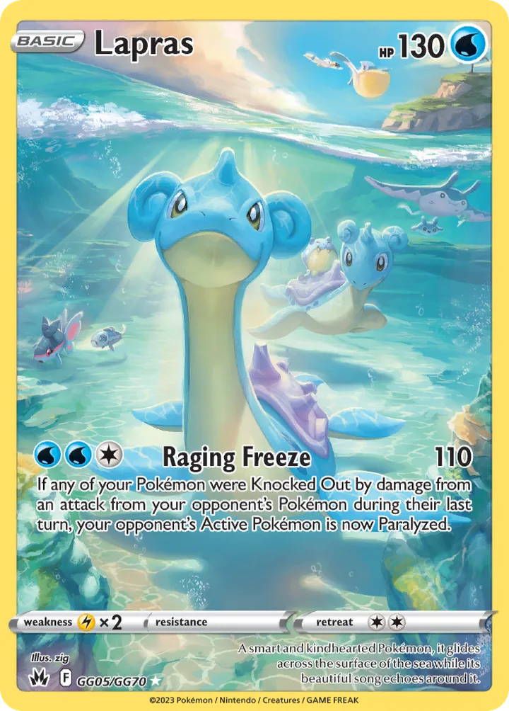 Lapras, Crown Zenith GG05/GG70