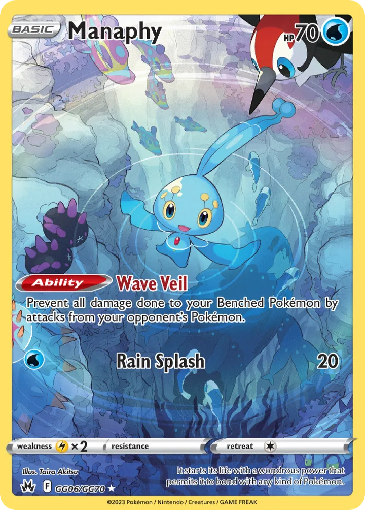 Manaphy, Crown Zenith GG06/GG70