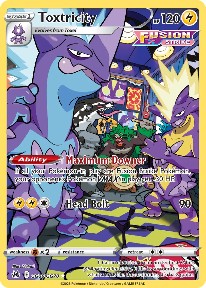 Toxtricity, Crown Zenith GG09/GG70