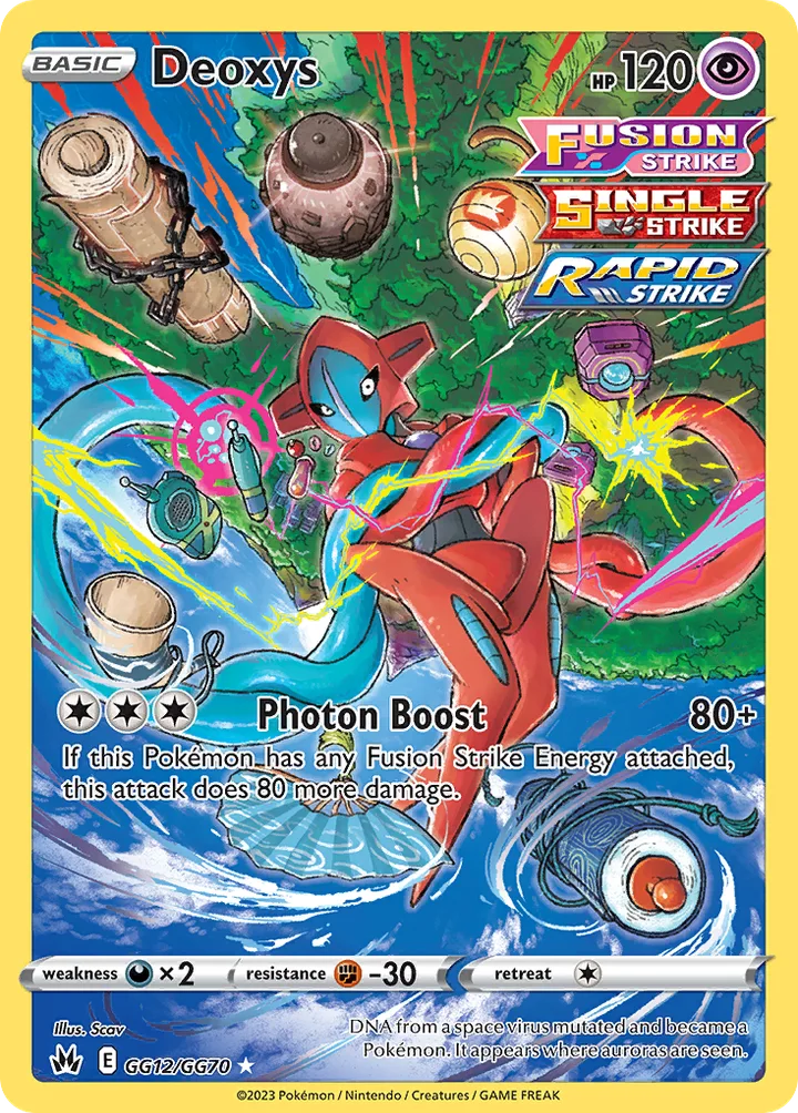 Deoxys, Crown Zenith GG12/GG70