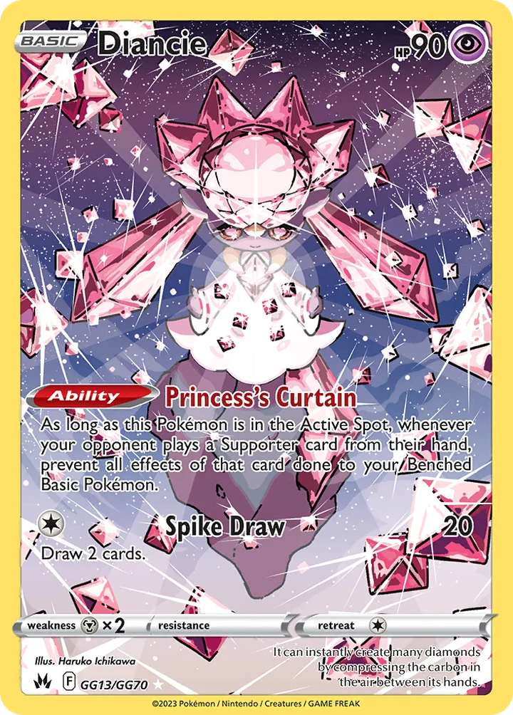 Diancie, Crown Zenith GG13/GG70