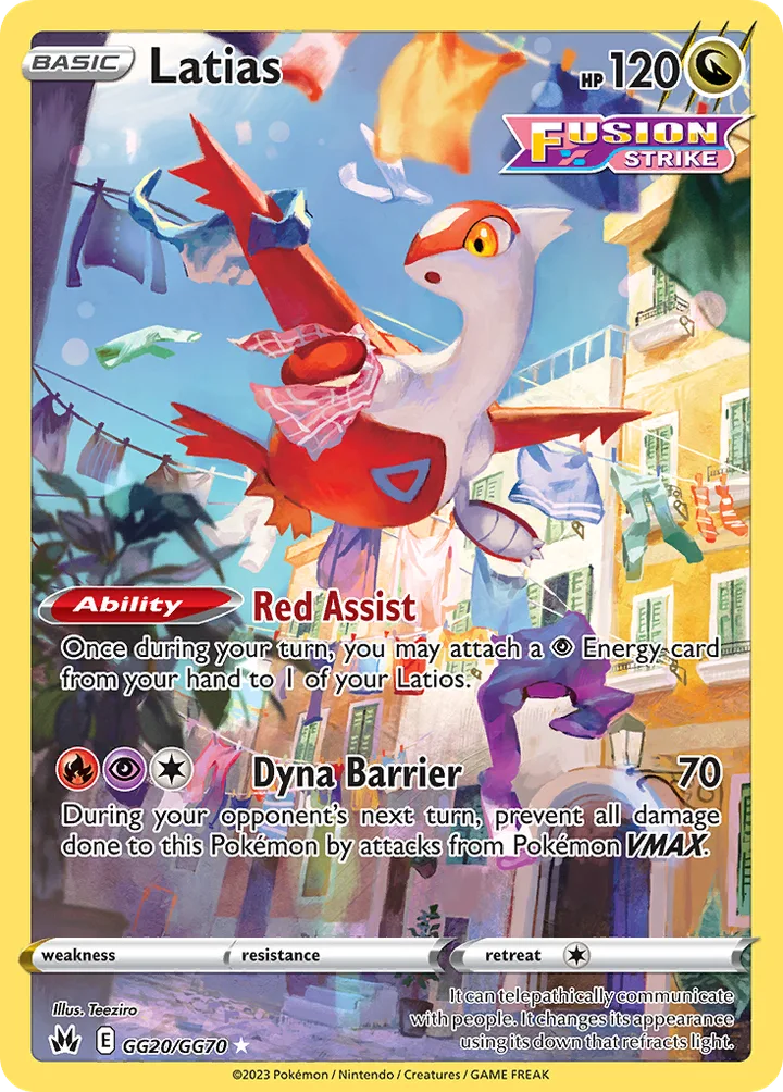 Latias, Crown Zenith GG20/GG70