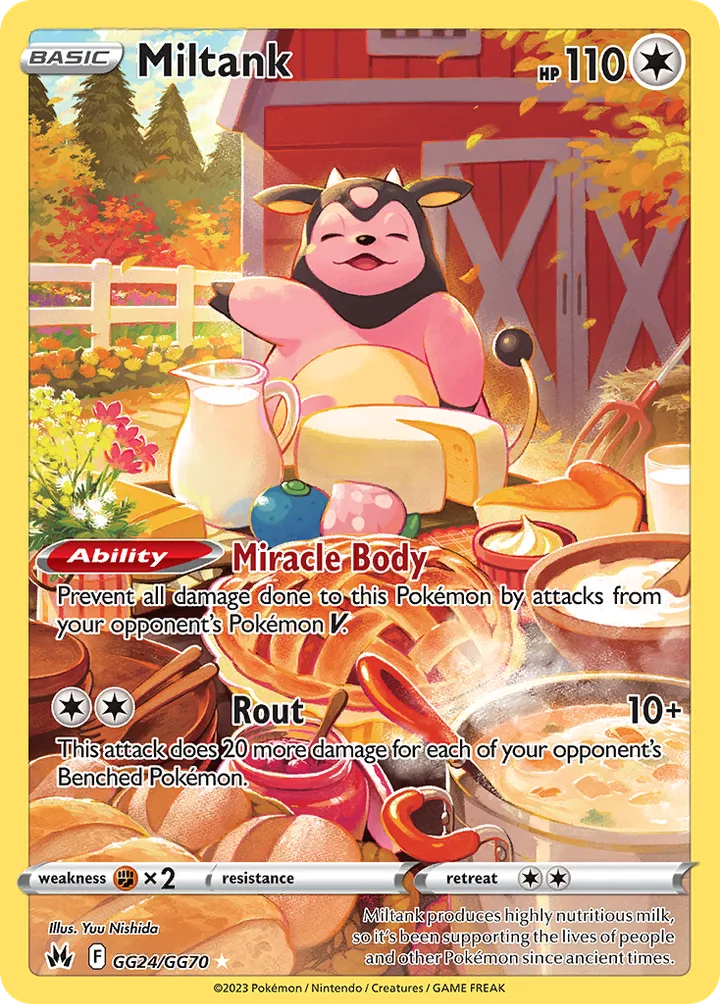 Miltank, Crown Zenith GG24/GG70