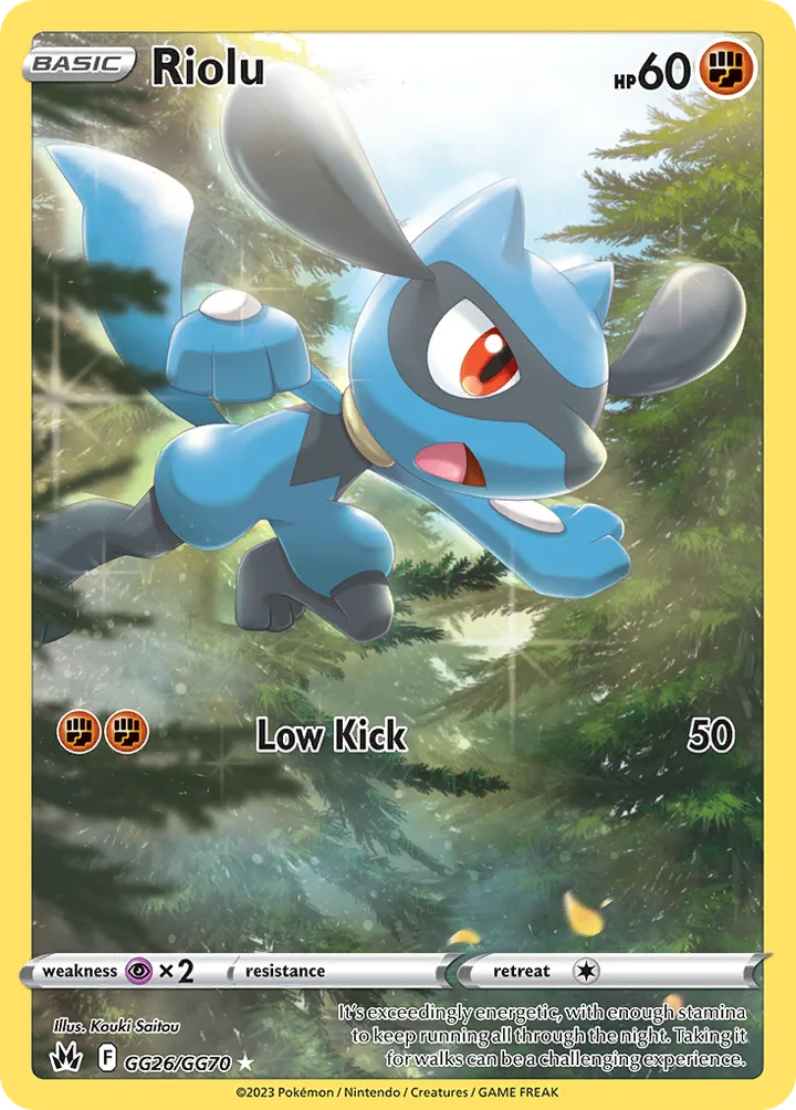 Riolu, Crown Zenith GG26/GG70