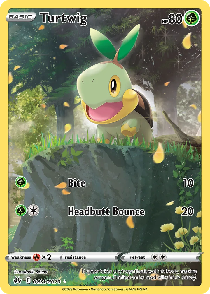 Turtwig, Crown Zenith GG31/GG70