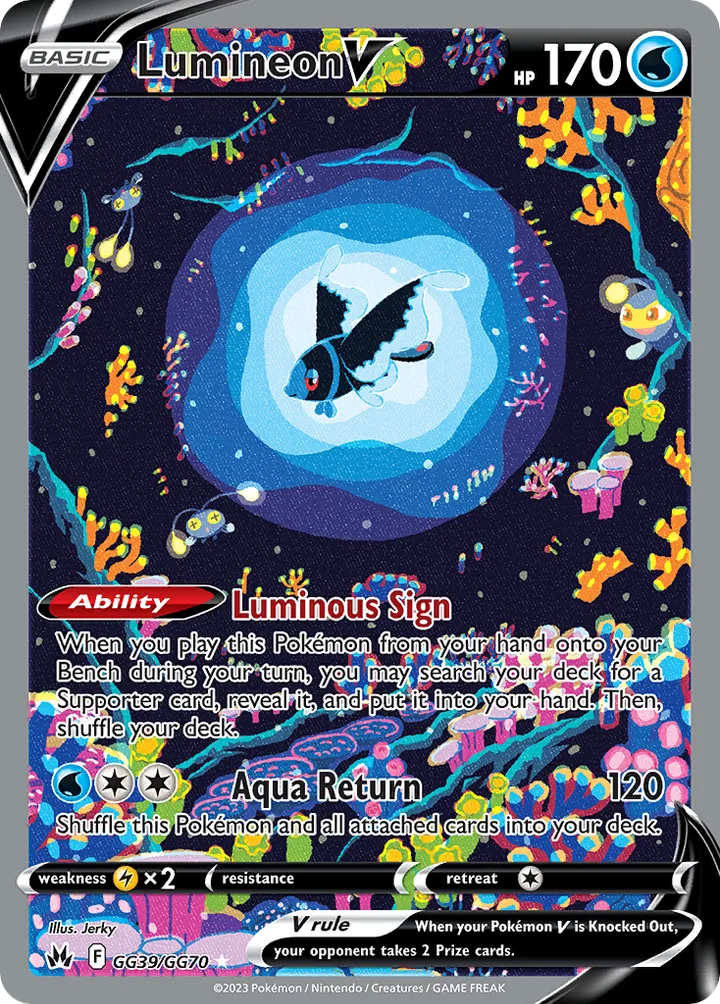 Lumineon V, Crown Zenith GG39/GG70