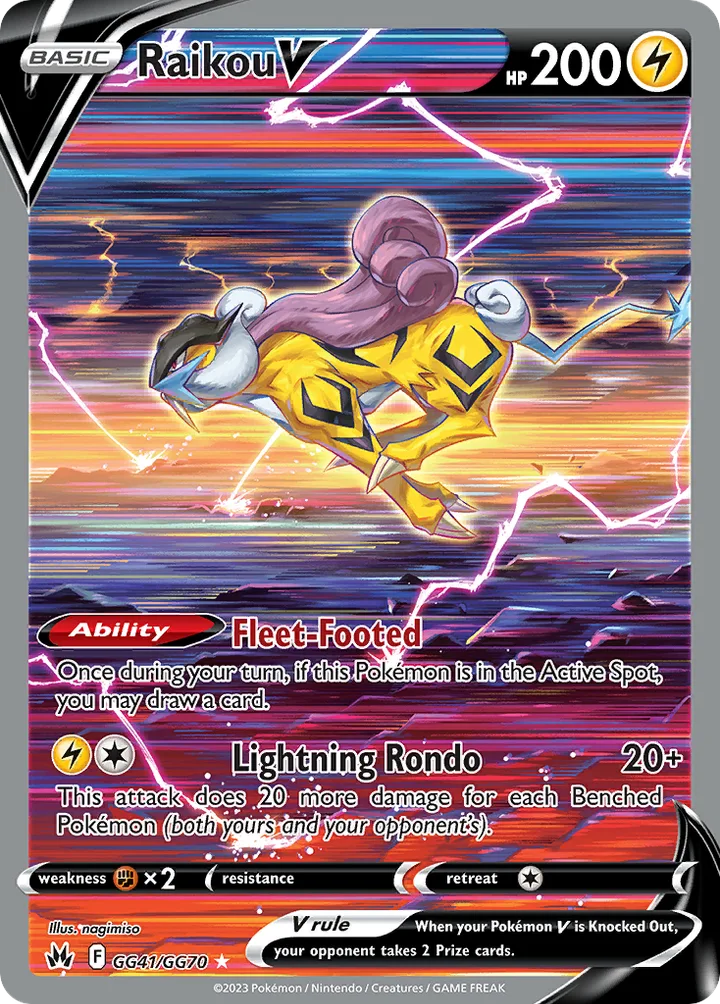 Raikou V, Crown Zenith GG41/GG70