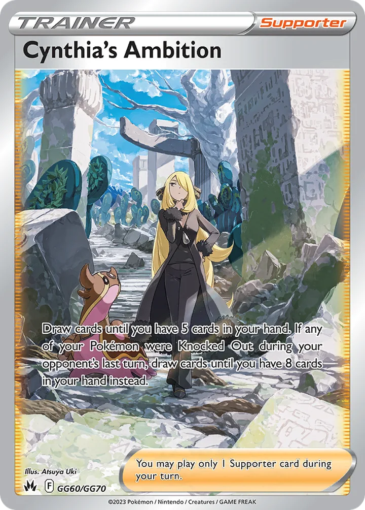 Cynthia’s Ambition, Crown Zenith GG60/GG70