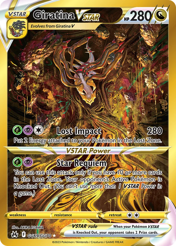 Giratina VSTAR, Crown Zenith GG69/GG70