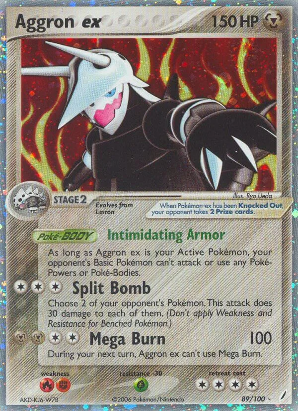 Aggron ex, Crystal Guardians 89/100
