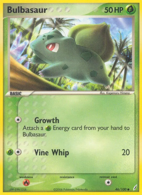 Bulbasaur, Crystal Guardians 46/100