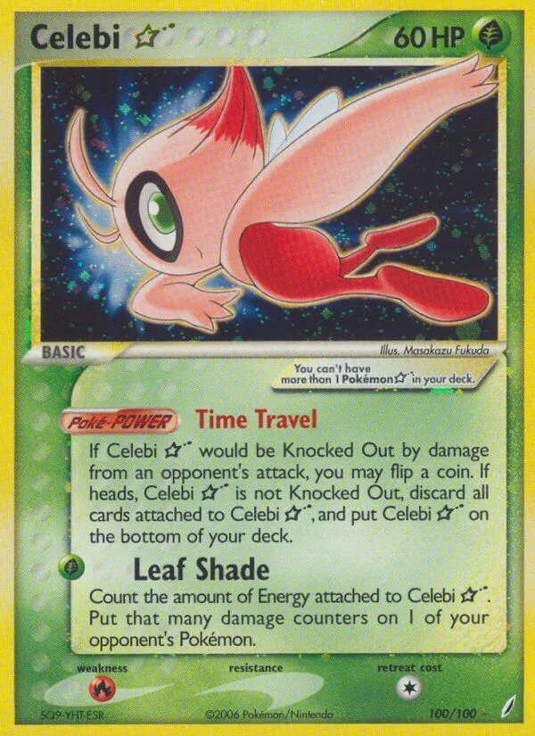 Celebi Star, Crystal Guardians 100/100