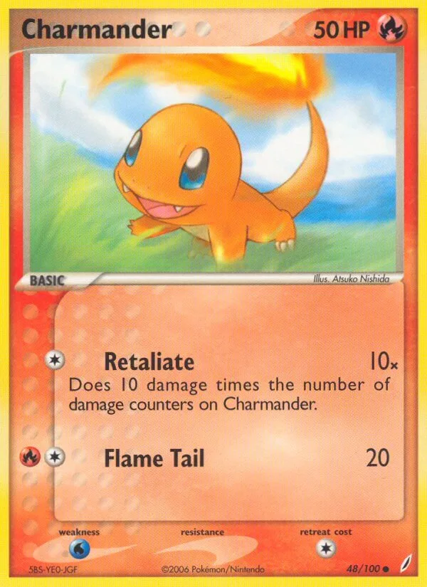 Charmander, Crystal Guardians 48/100