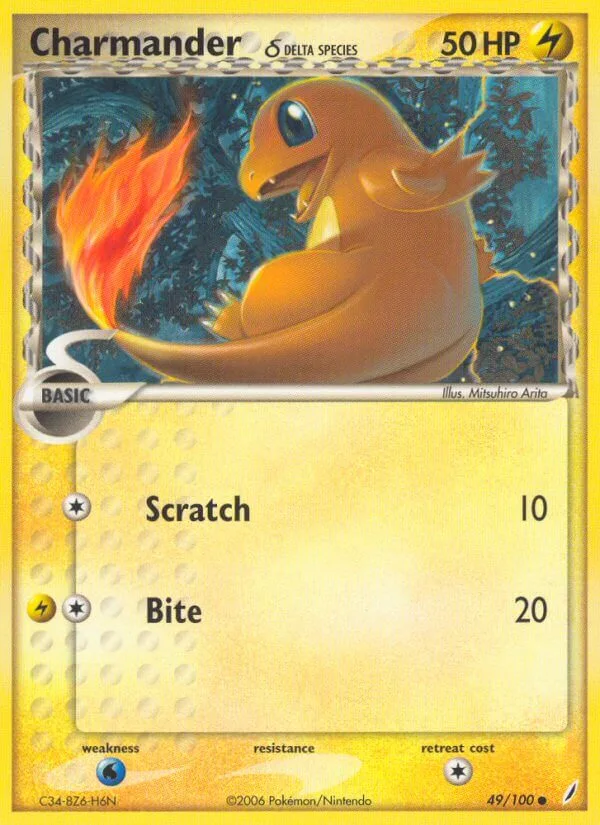 Charmander, Crystal Guardians 49/100
