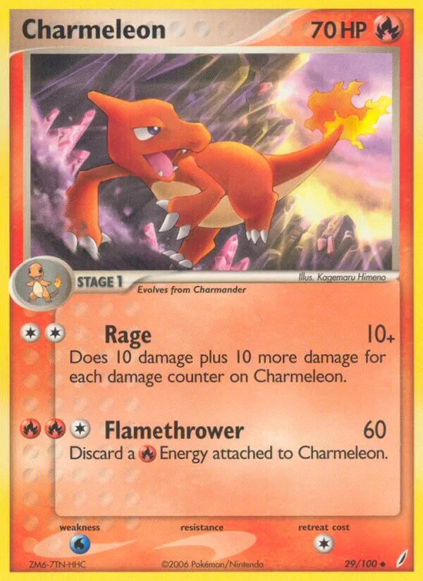 Charmeleon, Crystal Guardians 29/100