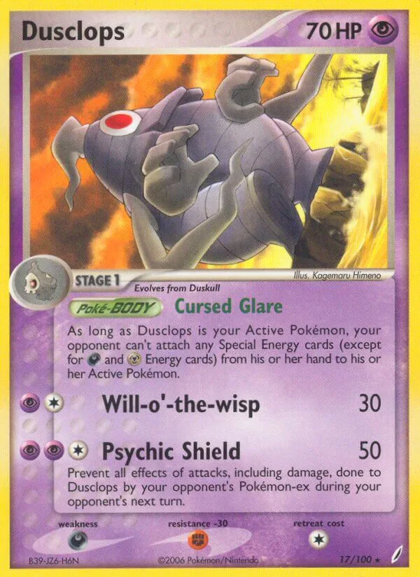 Dusclops, Crystal Guardians 17/100