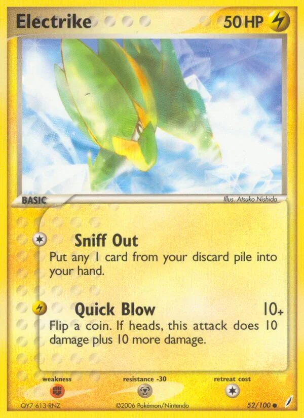 Electrike, Crystal Guardians 52/100