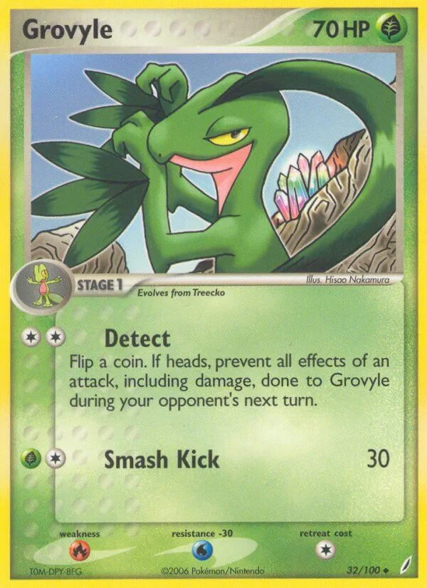 Grovyle, Crystal Guardians 32/100