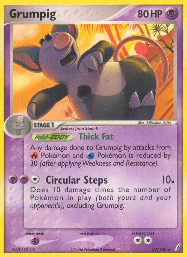 Grumpig, Crystal Guardians 20/100