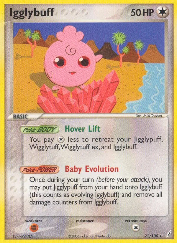 Igglybuff, Crystal Guardians 21/100