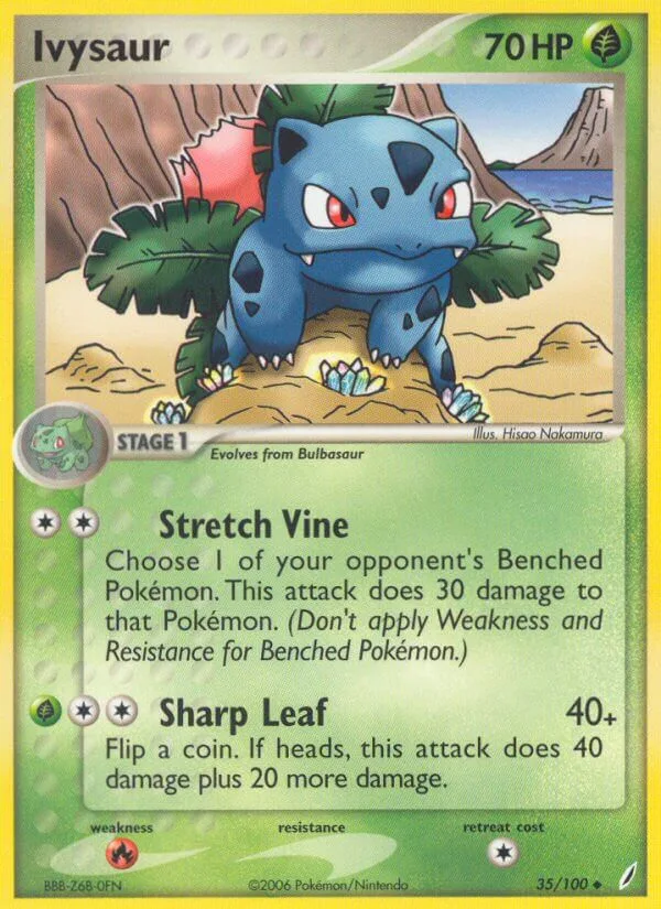 Ivysaur, Crystal Guardians 35/100