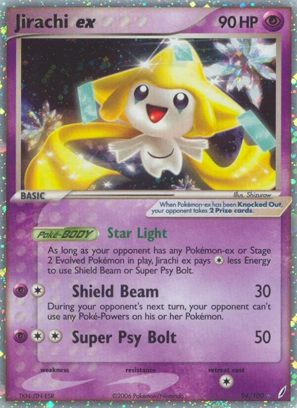 Jirachi ex, Crystal Guardians 94/100