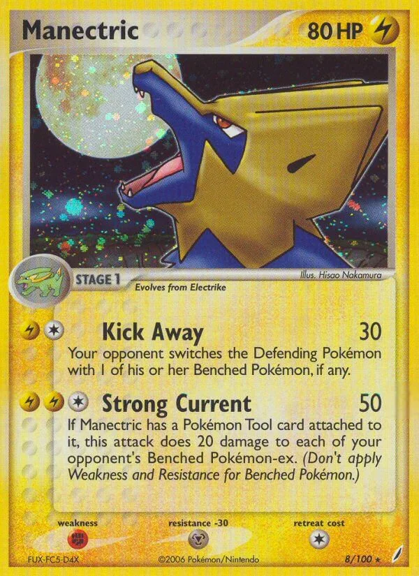 Manectric, Crystal Guardians 8/100