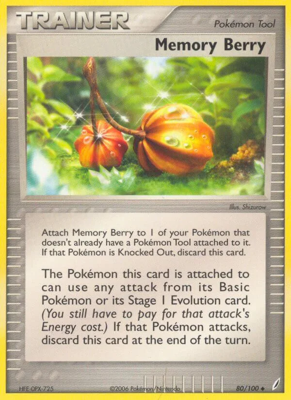 Memory Berry, Crystal Guardians 80/100