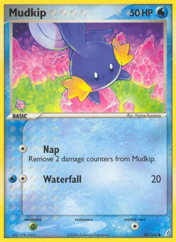 Mudkip, Crystal Guardians 58/100