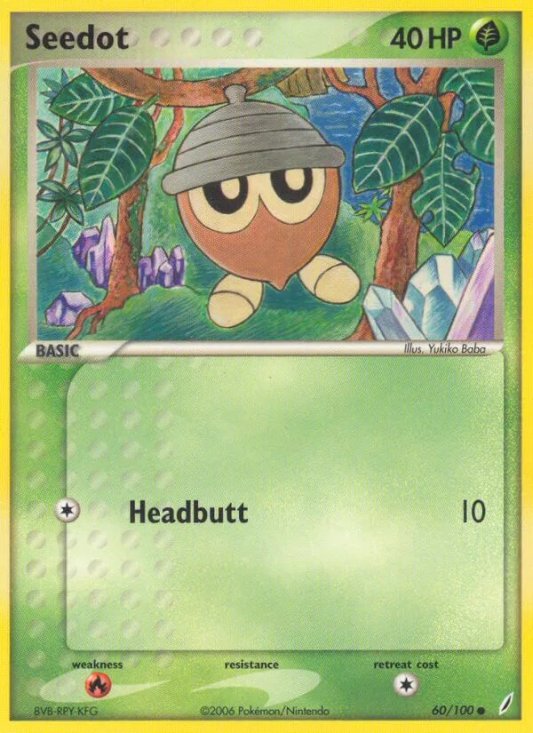 Seedot, Crystal Guardians 60/100