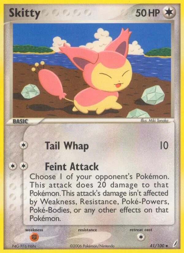 Skitty, Crystal Guardians 41/100