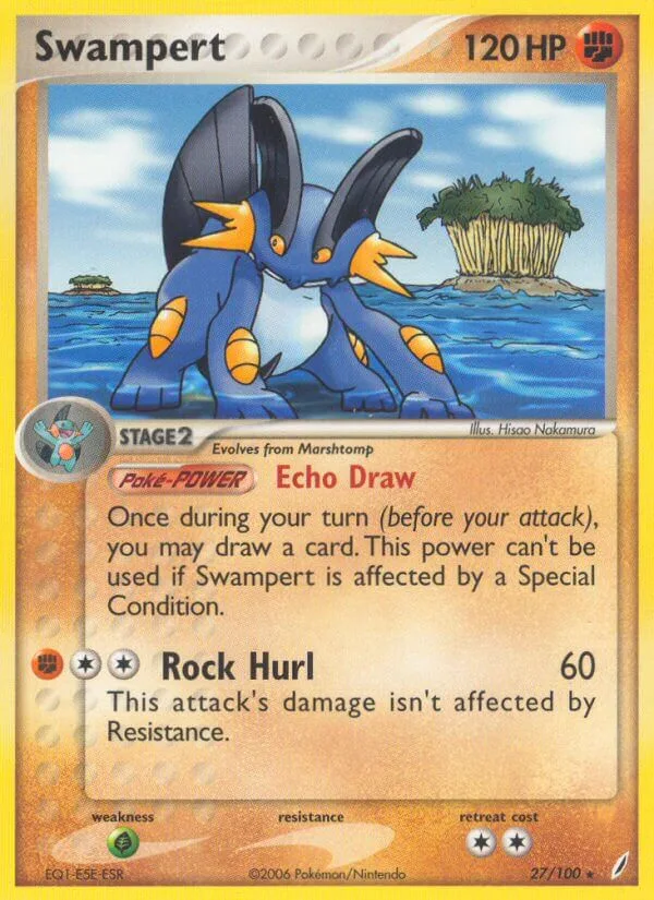 Swampert, Crystal Guardians 27/100