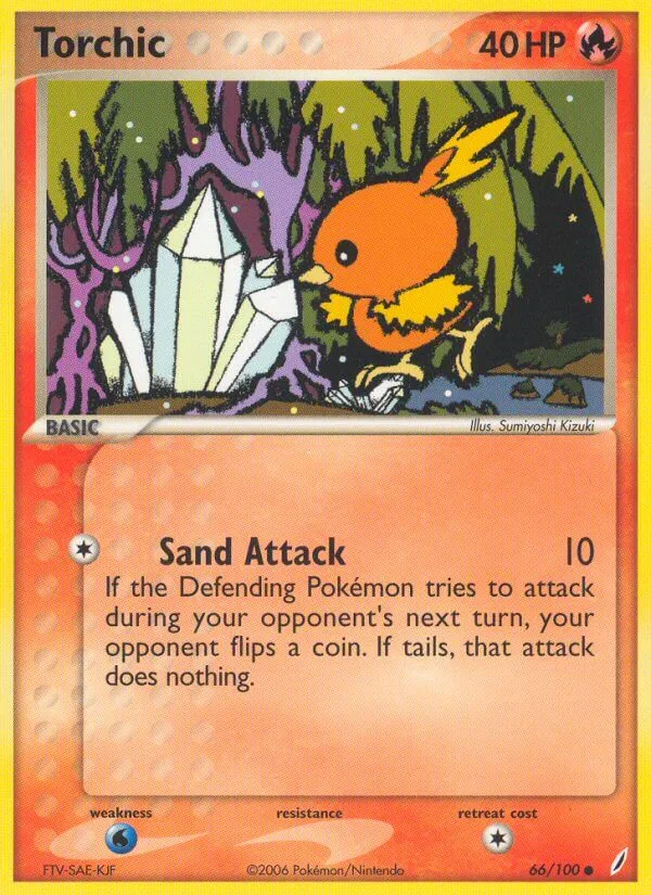 Torchic, Crystal Guardians 66/100