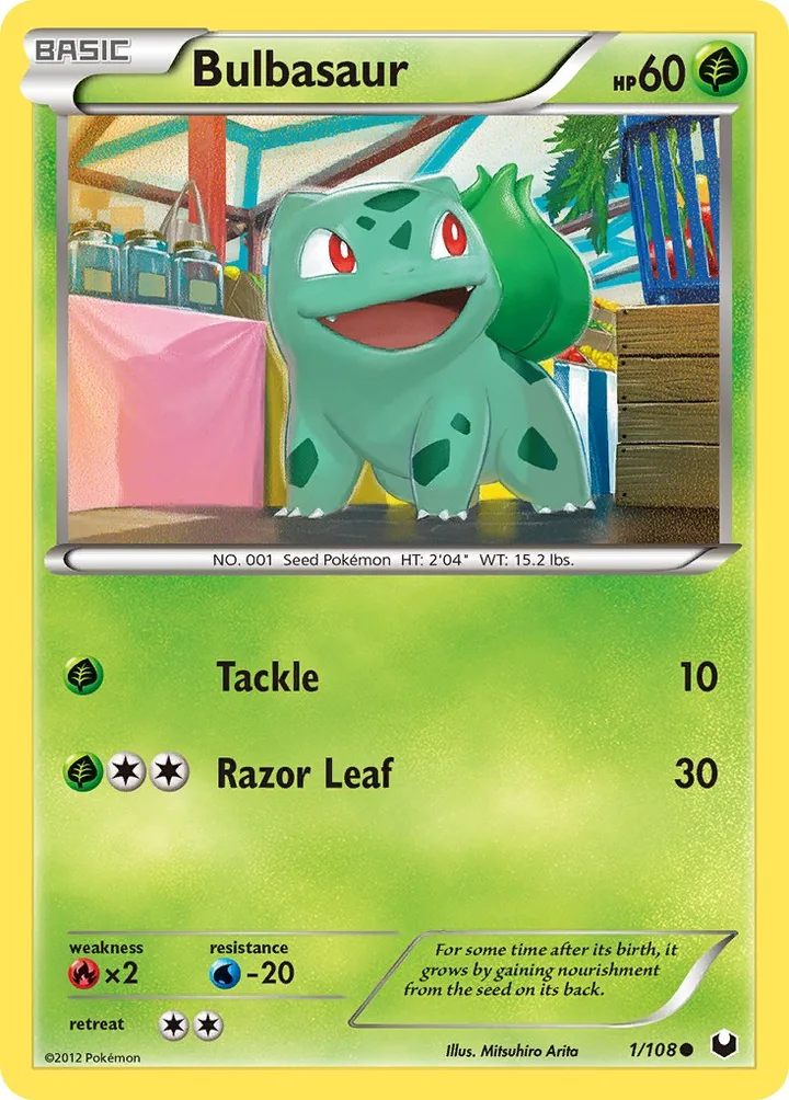 Bulbasaur, Dark Explorers 1/108