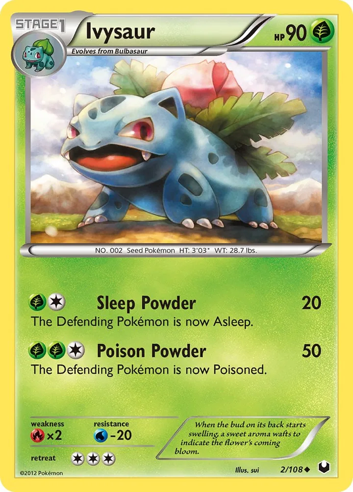 Ivysaur, Dark Explorers 2/108