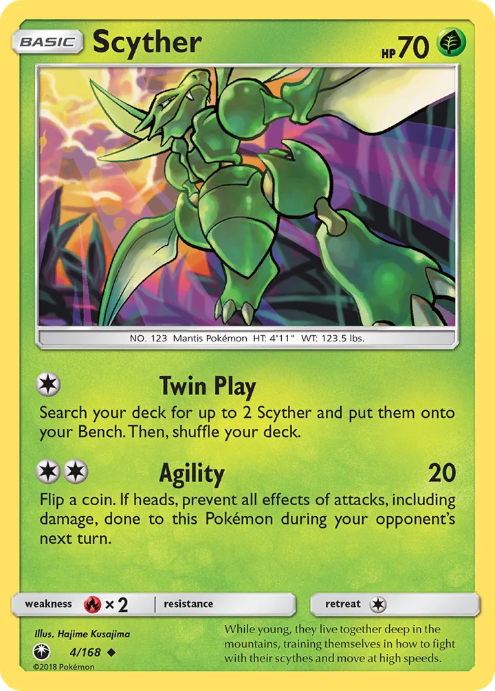 Scyther, Dark Explorers 4/108