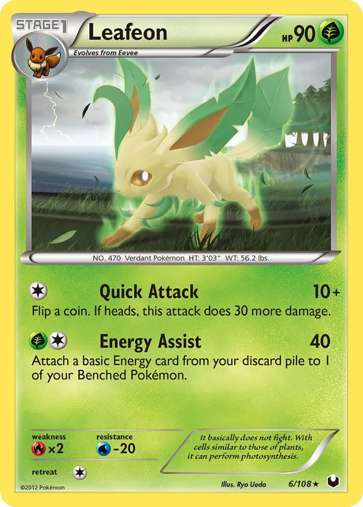 Leafeon, Dark Explorers 6/108