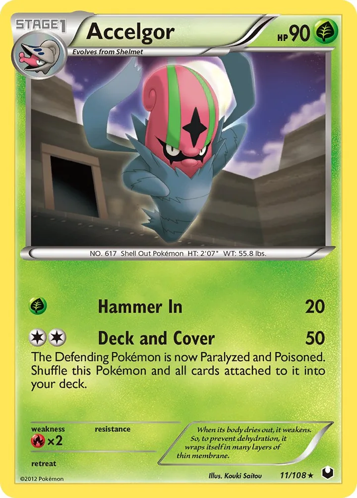 Accelgor, Dark Explorers 11/108