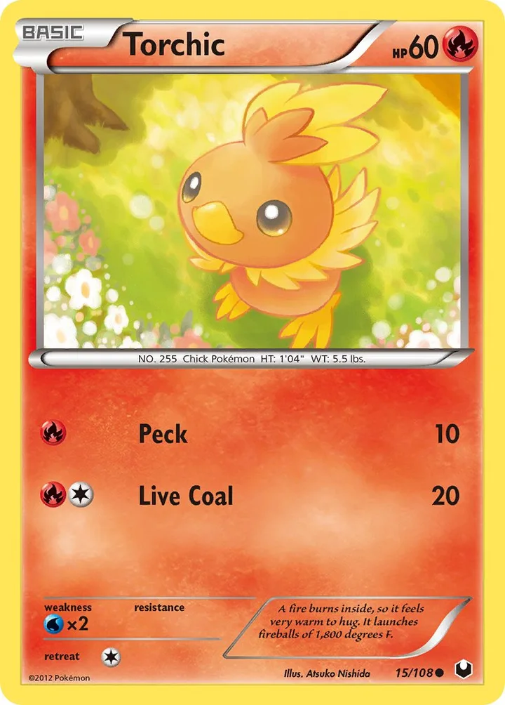 Torchic, Dark Explorers 15/108