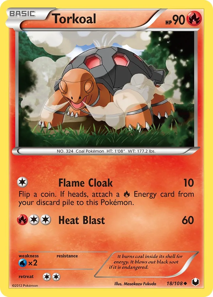 Torkoal, Dark Explorers 18/108